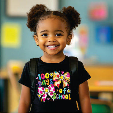 100 Days of School Bows