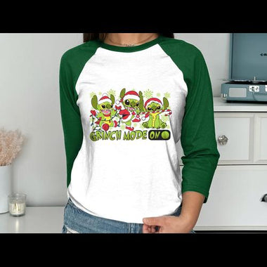 Stitch Mean Guy Christmas DTF Transfer
