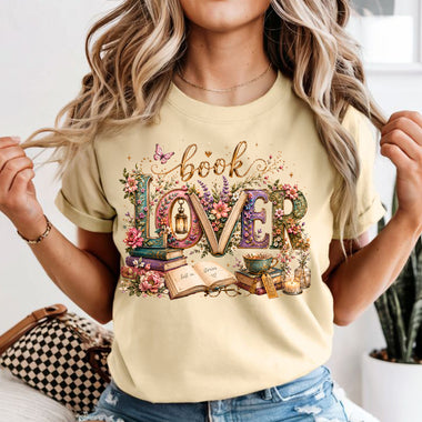 Book Lover Dtf Transfer