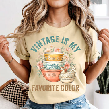 Vintage is my Favorite Color DTF Transfer