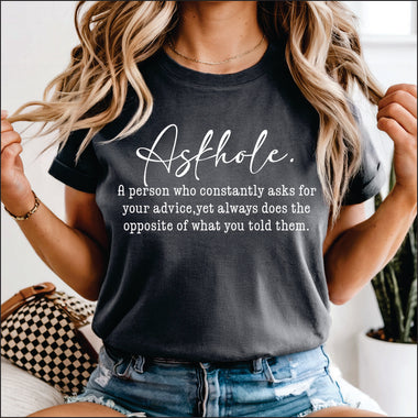 Askhole Definition