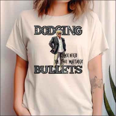 Dodging Bullets DTF Transfer