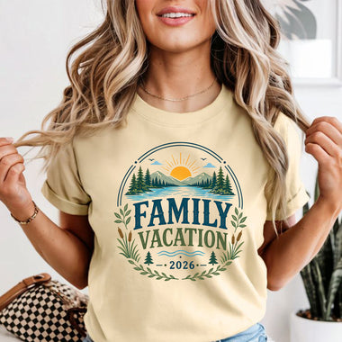 Family Vacation DTF Transfer