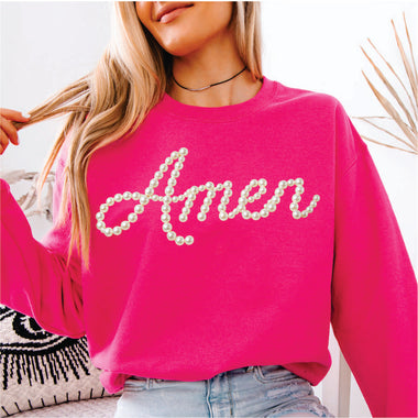 Faux Pearl Amen
