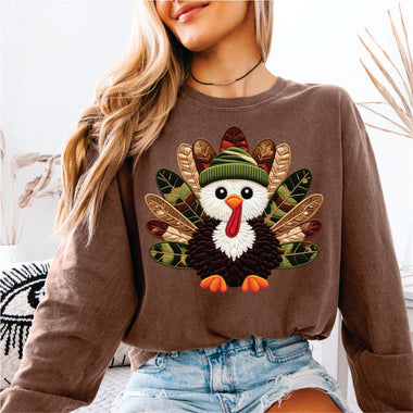 Faux Yarn and Embroidery Turkey