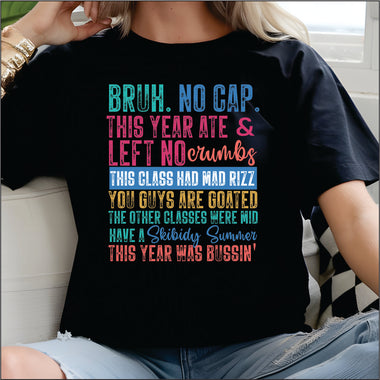 Gen A Teacher Words DTF Transfer