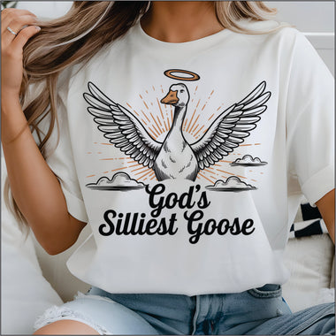 Gods Silliest Goose DTF Transfer
