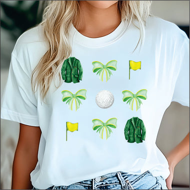 Golf Masters Coquette DTF Transfer