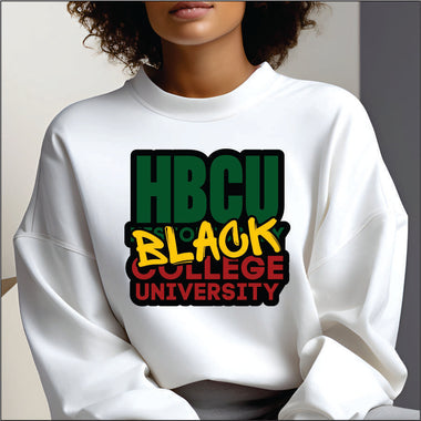 HCBU Black DTF Transfer