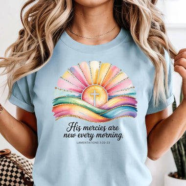 His Mercies are New Every Morning DTF Transfer