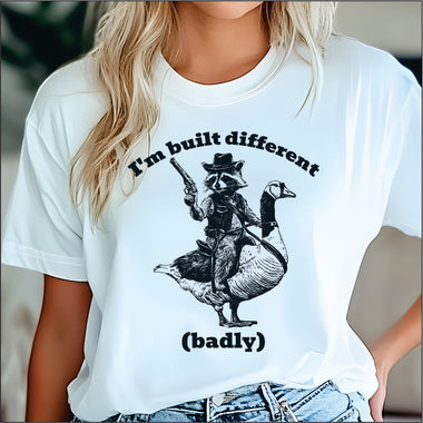 I'm Built Different DTF Transfer
