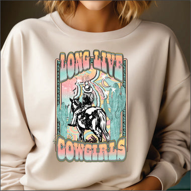 Long Live Cowgirls DTF Transfer