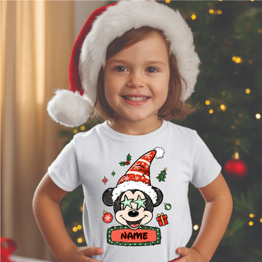 Custom Magical Mouse with Name DTF Transfer boy or girl