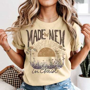 Made New in Christ DTF Transfer