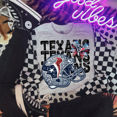 Rhinestone Bows & Helmets DTF Transfer