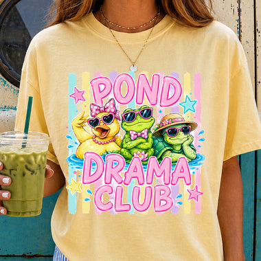 Pond Drama Club DTF Transfer