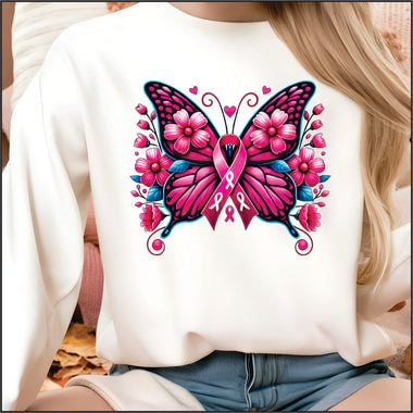 Butterfly with Ribbon DTF Transfer