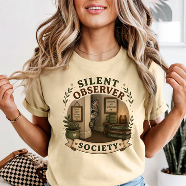 Silent Observer DTF Transfer