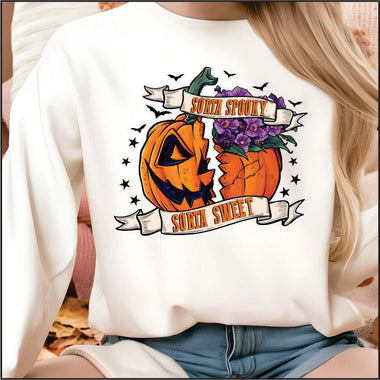 Sorta Spooky Sorta Sweet DTF Transfer