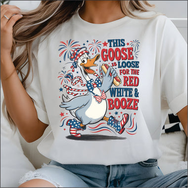 This Goose is Loose for the Red White & Booze