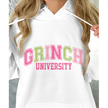 Mean Green Guy University DTF Transfer