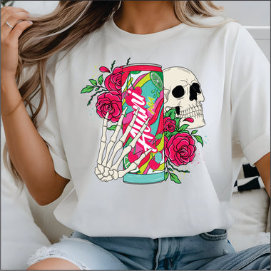 Alani Tropical Skeleton DTF Transfer