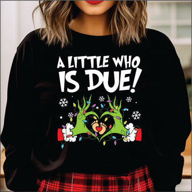 A Little Who is Due DTF Transfer