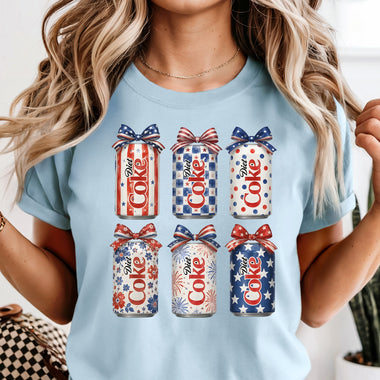 All American Diet Coke DTF Transfer