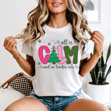 All is Calm, Said no Teacher Ever