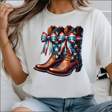 American Flag Cowgirl Boots