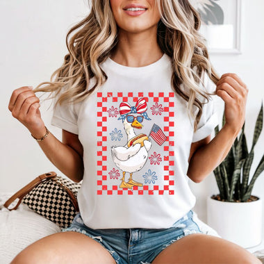 American Goose Girl Checkered