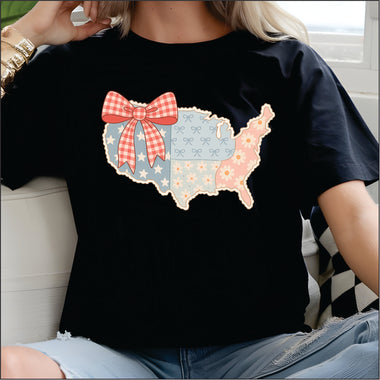 America Quilt DTF Transfer