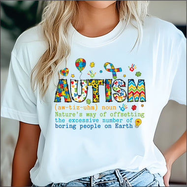 Autism Definition DTF Transfer