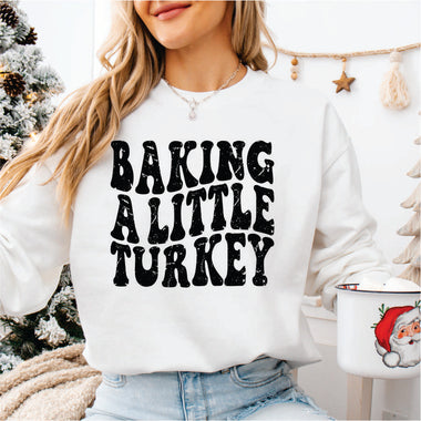 Baking a Little Turkey Pregnancy Announcement