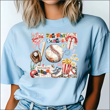 Baseball Collage DTF Transfer