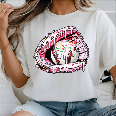 Baseball Glove Drip DTF Transfer