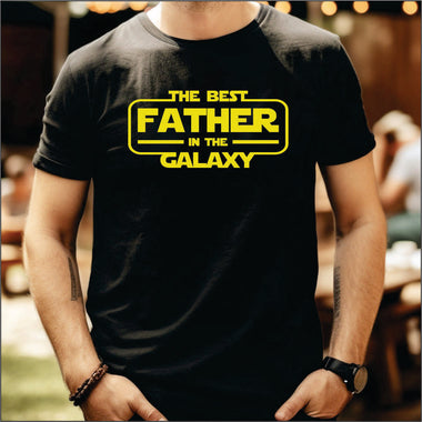 The Best Dad in the Galaxy DTF Transfer