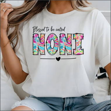 Blessed to be Called Noni DTF Transfer