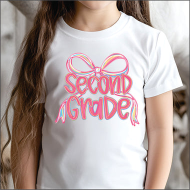 Pink Bow Grade Level 2nd
