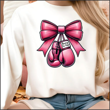 Boxing for a Cure DTF Transfer