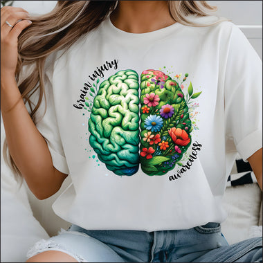 Brain Injury Awareness DTF Transfer