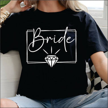 Bride Diamond DTF Transfer
