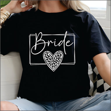 Bride Heart DTF Transfer