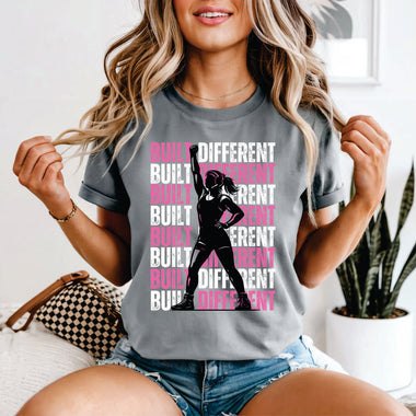 Women's Wrestling Built Different white print
