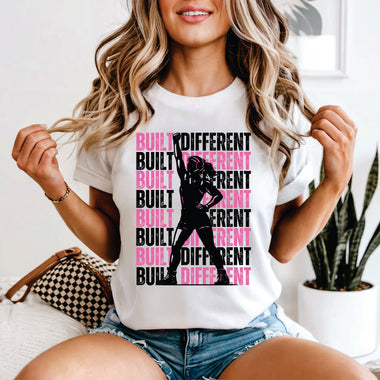 Women's Wrestling Built Different black print