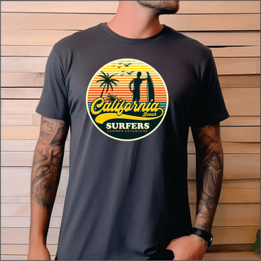 California Summer DTF Transfer