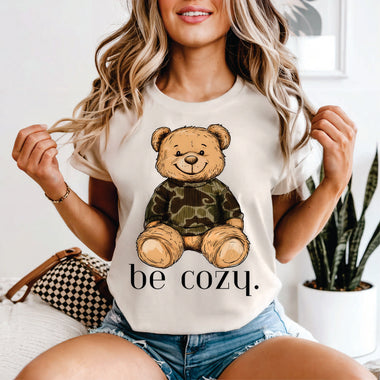 Camo Bear Be Cozy