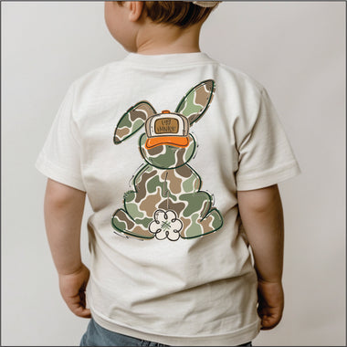 Camo Bunny DTF Transfer