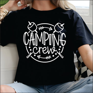 Camping Crew DTF Transfer