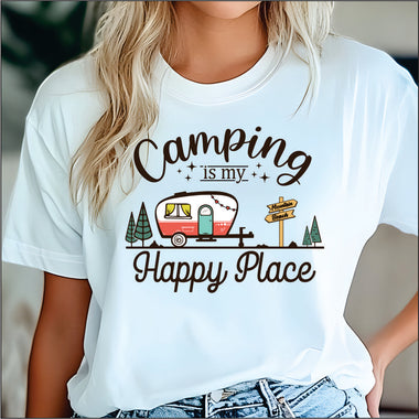 Camping is my Happy Place DTF Transfer